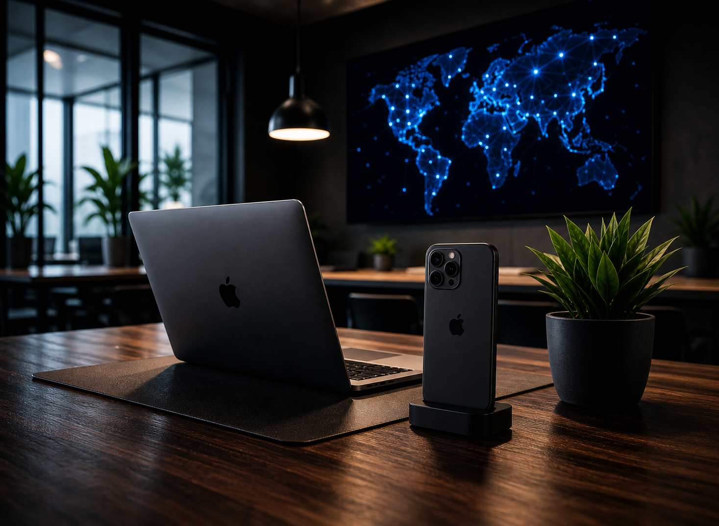 Apple endpoint devices in a modern workplace setting